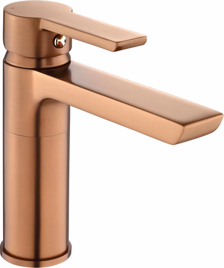 Miscelatore Lavabo REA ARGUS low Brush Copper
