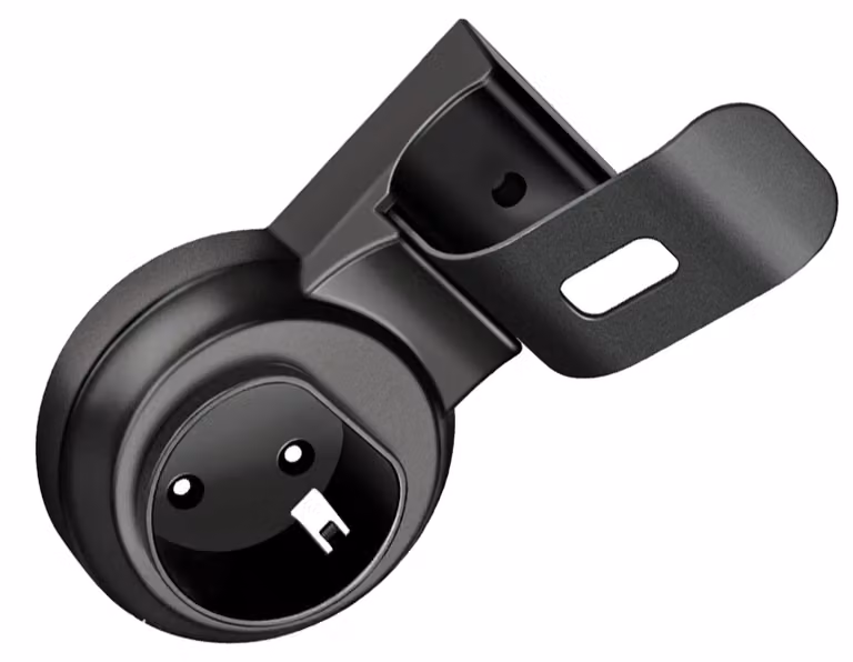 Supporto per caricabatterie per veicoli elettrici, organizer a parete per cavi, compatibile con connettore di tipo 2, colore nero