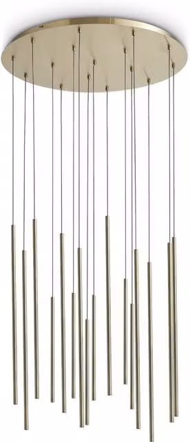 Lampada a Sospensione Collezione LOOK 31W Luce Naturale Ottone Ideal Lux