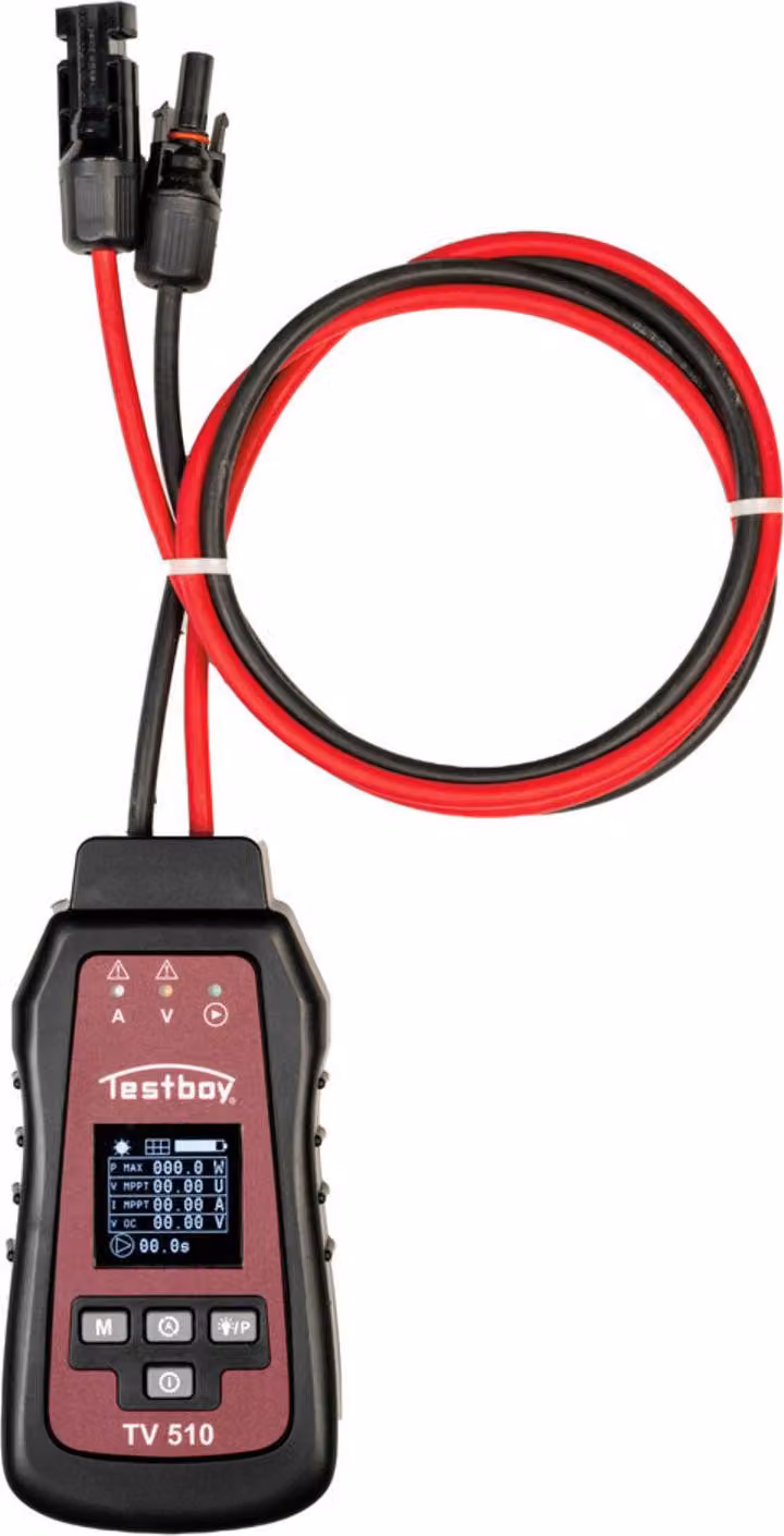 Tester per pannelli solari TV 510 TESTBOY fotovoltaico