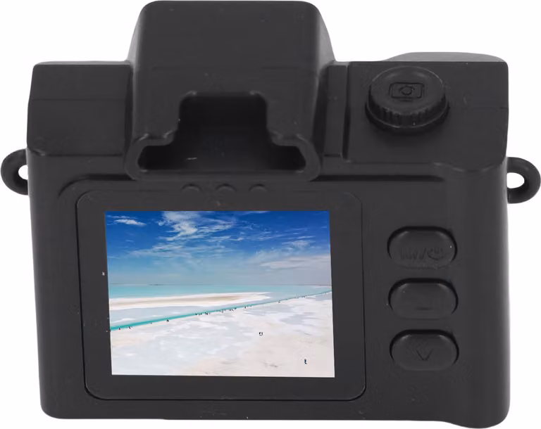 Videocamera portachiavi, effetto filtro retrò integrato, 1080P, schermo da 0,96 pollici, videoregistratore digitale compatto per sport all'aria aperta, ciclismo, viaggi, 64 GB