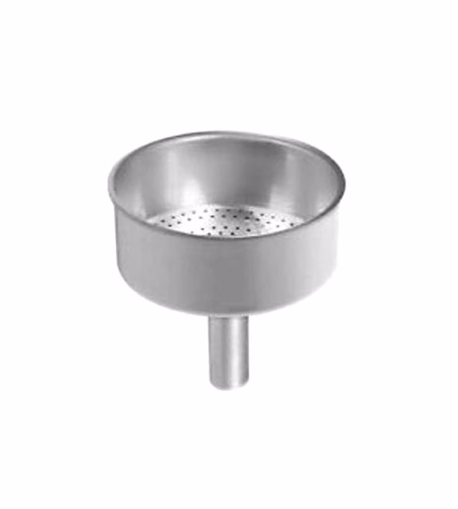 Imbuto di ricambio Bialetti Moka Express in alluminio argento per caffettiera da 3 tazze – 2
