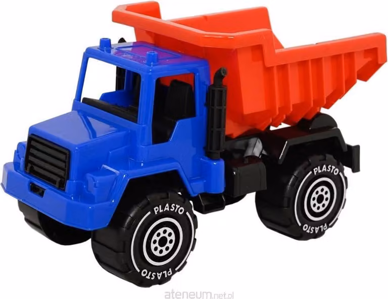 Ribaltabile 30 cm blu-rosso in scatola PLASTO