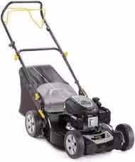 Tagliaerba a scoppio AL-KO AL5 46SA Nero, motore 139cc, larghezza di taglio 46 cm