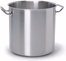 Pentola professionale Ballarini Serie 9200 in acciaio inox 18/10 colore argento diametro 45 cm