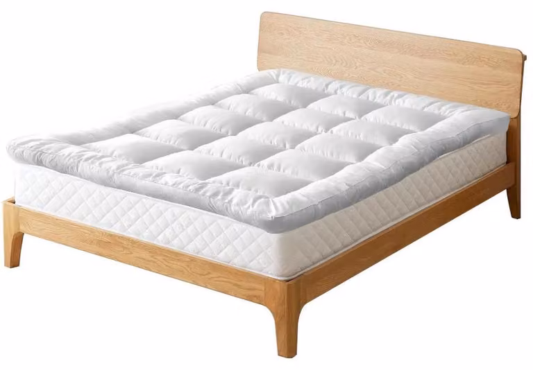 Sottostrato per materasso in stile tatami - Topper - 160x200 cm - Spessore 8-10 cm - Imbottitura in cotone - Adatto per letto - Ideale per tutte le stagioni