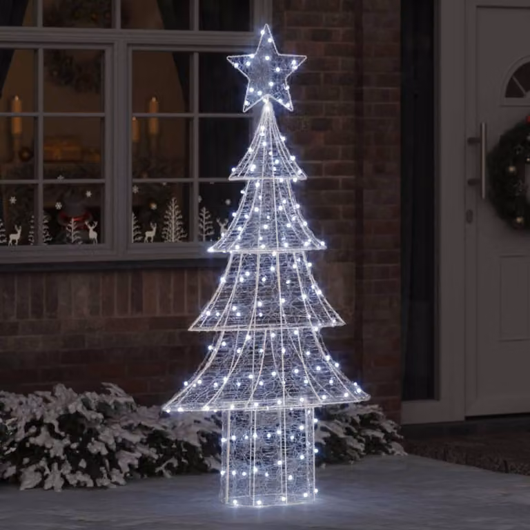 Maison Exclusive - Albero di Natale con 240 LED, luce bianca fredda, 180 cm, in acrilico