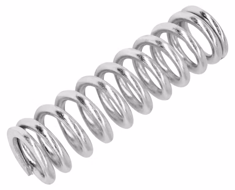 Punterina a molla, 0,5x6x20 mm, acciaio zincato, universale