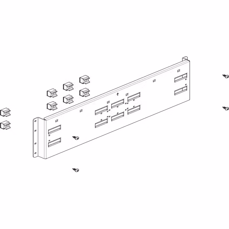Traversa di montaggio ABN bassa 2FB/3RE_NH per 2 sezionatori NH2 FMT23322N
