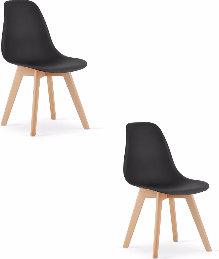 Sedia KITO - nero x 2