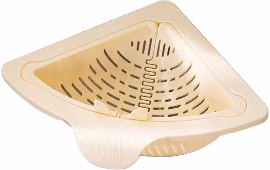 Filtro di scarico triangolare, rete di scarico per cucina, organizer angolare, filtro di sicurezza magnetico per acque reflue domestiche