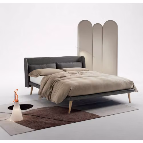 Letto matrimoniale imbottito sfoderabile Alena Nefi Italia