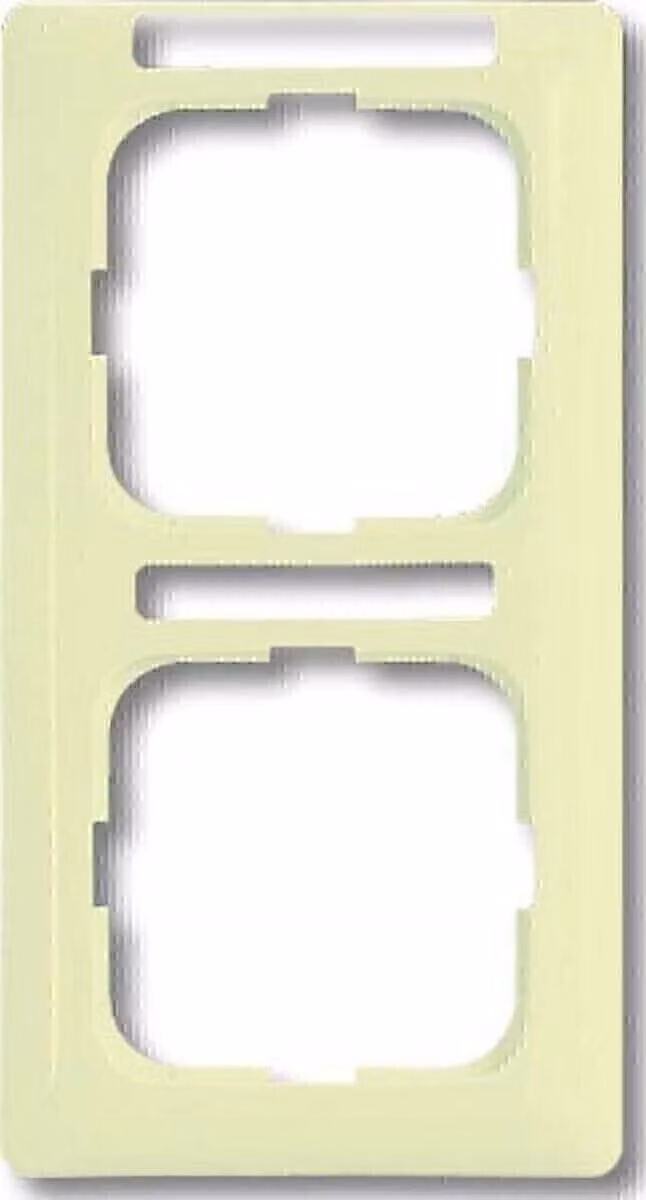 Telaio Busch-Jaeger a 2 ingressi bianco 1722 NSKA-212