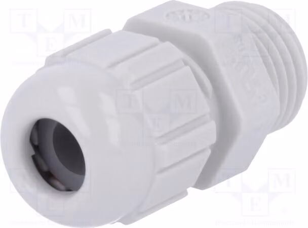 1 x Raccordo per cavo, materiale: IP68, PG7, grigio chiaro, codice prodotto: 53018100