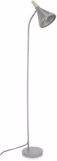 Lampada da terra Brilliant Grigio con 1 luce da 28 W e attacco E27, L/P/H: 31 x 20 x 148 cm