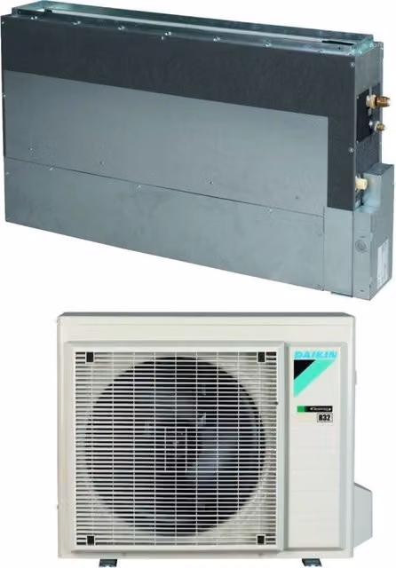 Climatizzatore Condizionatore Daikin Bluevolution Mini Sky 21000 Btu FNA60A9 a Pavimento ad Incasso con Wi-Fi e Controllo via App