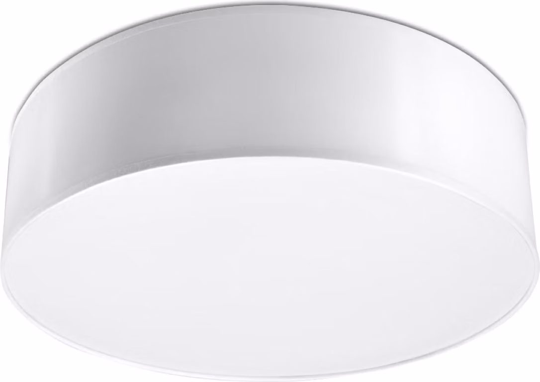 SOLARA Lampada da soffitto bianca E27 a 2 luci dimmerabile