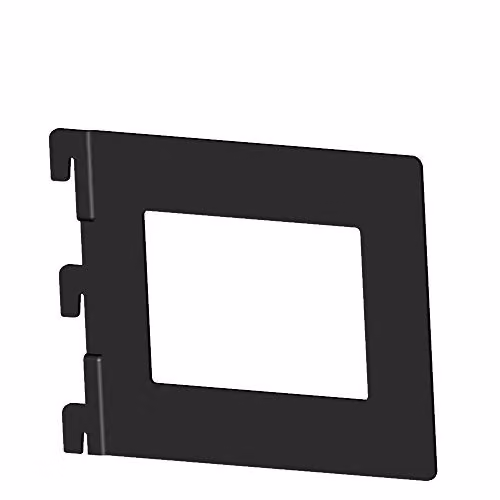 Reggilibri a 3 ganci nero