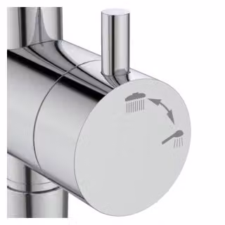 Sistema doccia CERAFLOW 25+ senza rubinetto cromo cromo