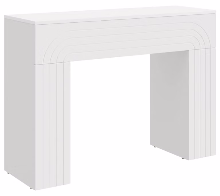 Tavolino da salotto Bianco 102 x 35 x 75 cm