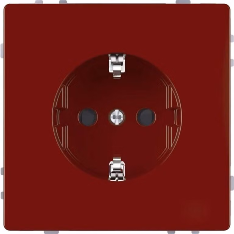 MERTEN MEG2300-6006 Presa SCHUKO rosso rubino System Design
