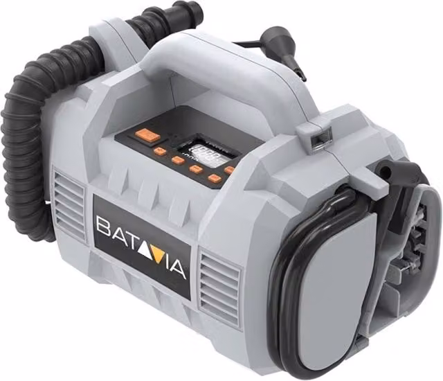 Compressore d'aria Batavia Maxxpack Collection 18 V grigio e arancione