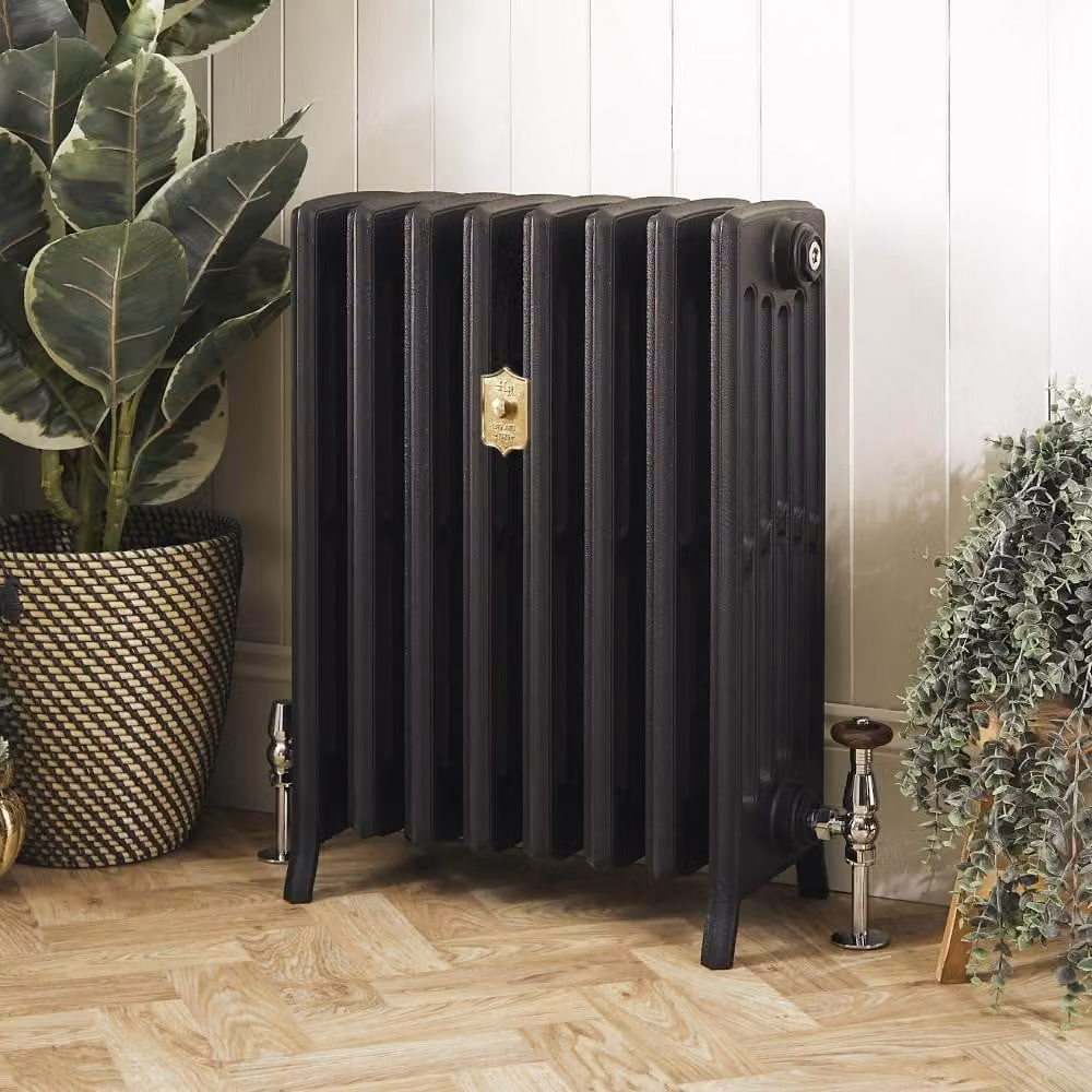 Radiatore Tradizionale in Ghisa - Nero Ardesia - 660mm x 271mm