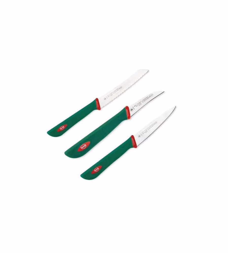 Coltello Spelucchino/Verdura Pz 3 Premana Sanelli