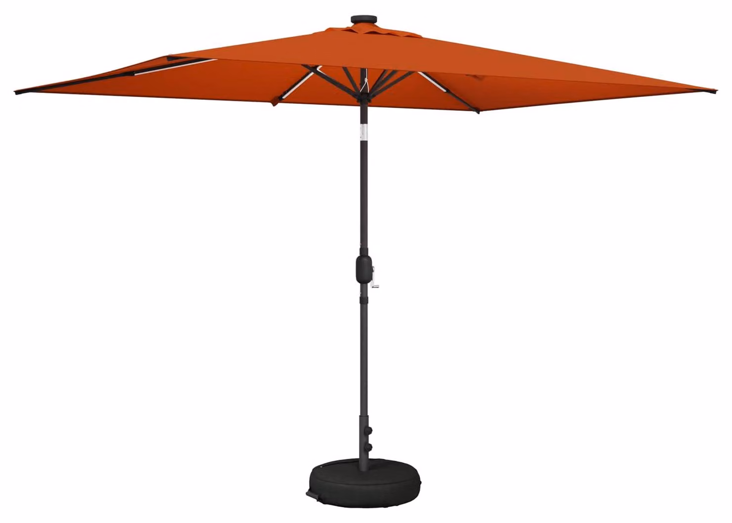 Parasol da Giardino con Luci LED 200 x 300 cm Poliestere