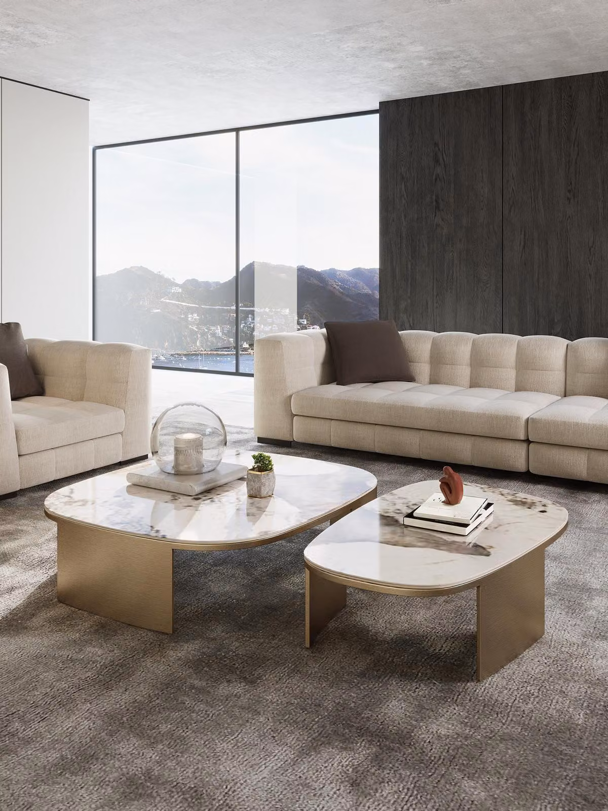 Couchtisch Design Italien Möbel Tisch Wohnzimmer Tische Moderne Möbel Edelstahl