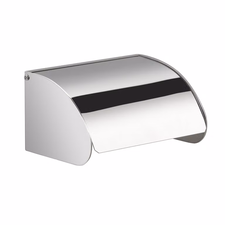 Portarotolo coperto da muro in acciaio inox AISI 304 Gedy 5025 serie PROJECT Cromato