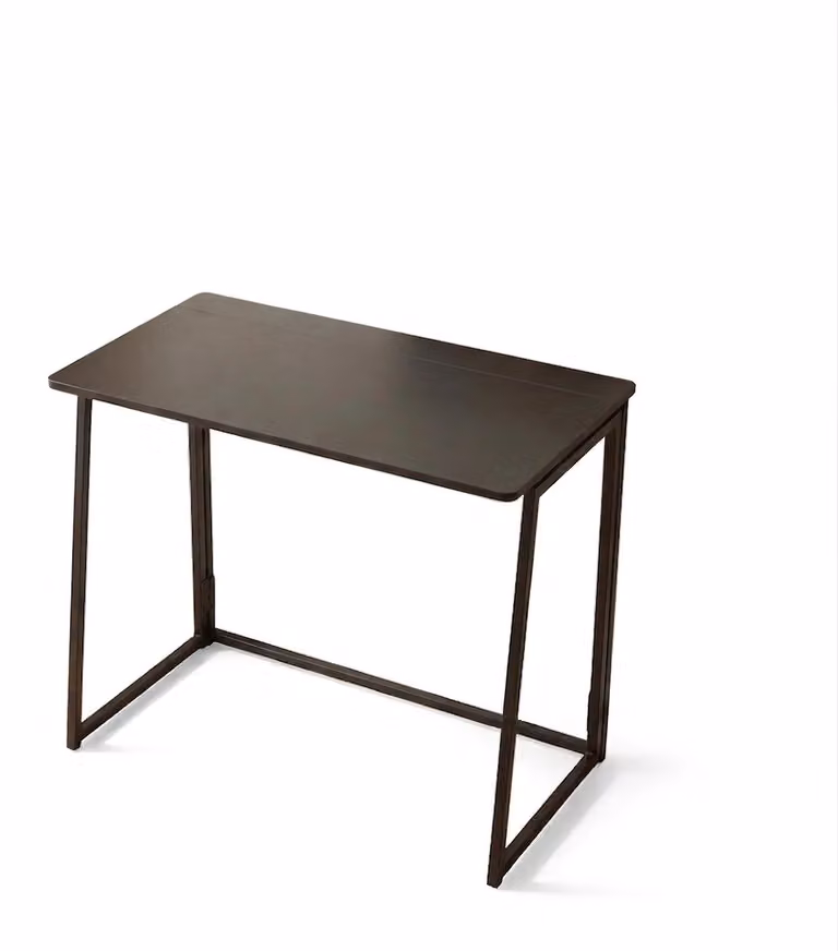 Scrivania pieghevole 80 x 40 cm - Tavolo pieghevole compatto - Scrivania per computer salvaspazio - Montaggio semplice - Design ergonomico - Tavolo