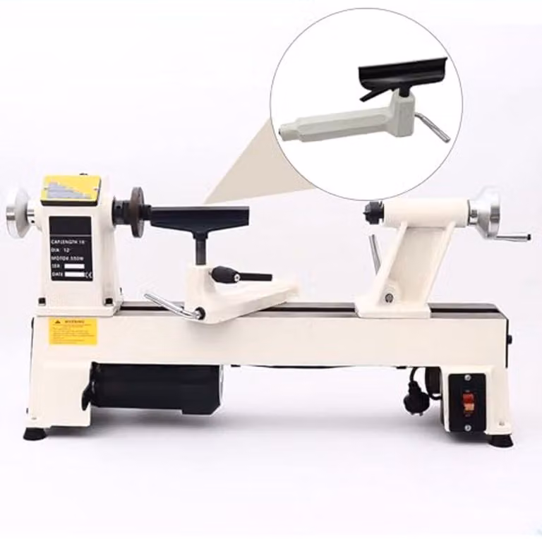 Supporto in ghisa per tornio da banco in legno Mk, ideale per accessori per la lavorazione del legno fai-da-te