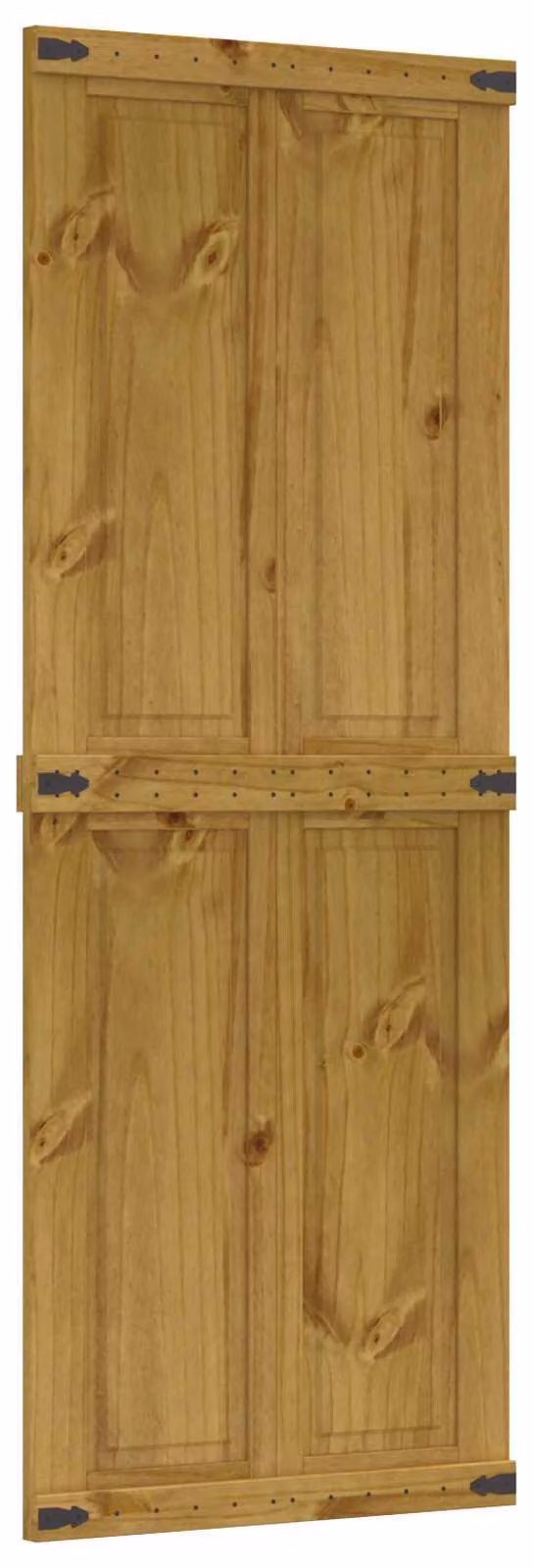 Porta del fienile Marrone Miele 70 x 210 cm