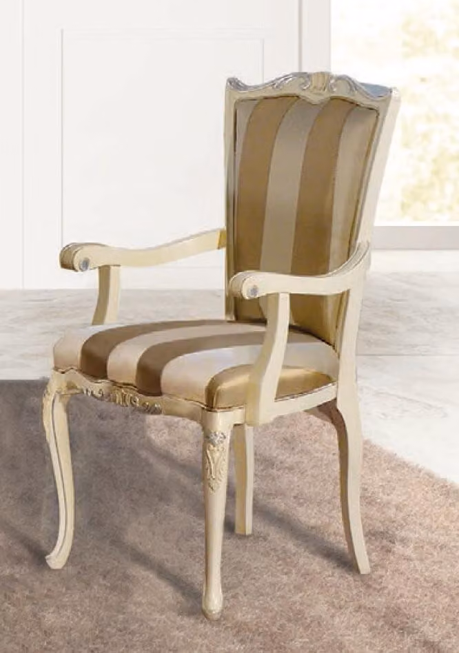 Stuhl Klassischer Design 1 Sitzer Lehnstuhl Holz Stühle Italienische Möbel