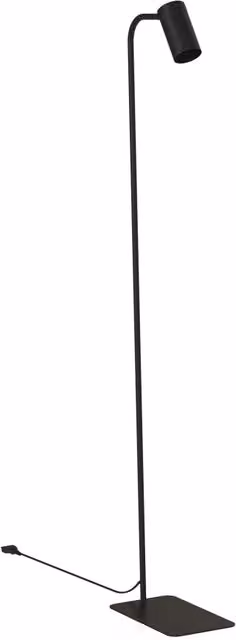 Lampada da terra LED Nowodvorski Lighting MONO 7707 nera in metallo