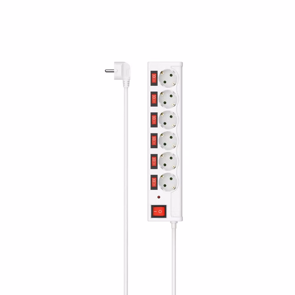 Hama 00223157 Intelligente Steckerleiste 6 AC-Ausgänge 1,4 m 3680 W (00223157)