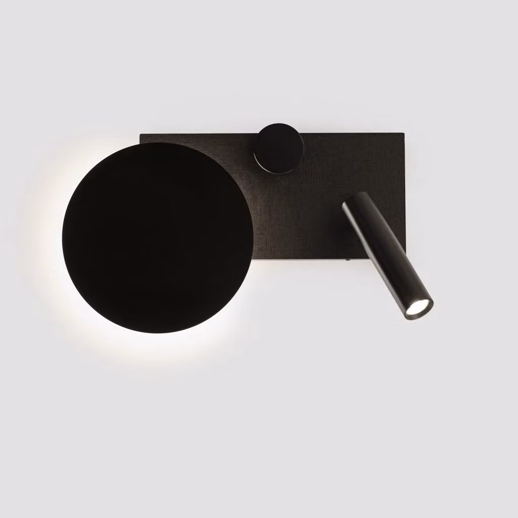 Applique da interno KLEE SX di Faro Barcelona, luce LED dimmerabile e regolabile, colore nero – 2
