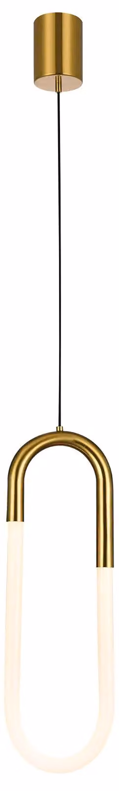 Lampada a sospensione LATIUM, 9W, 3000K, finitura in ottone