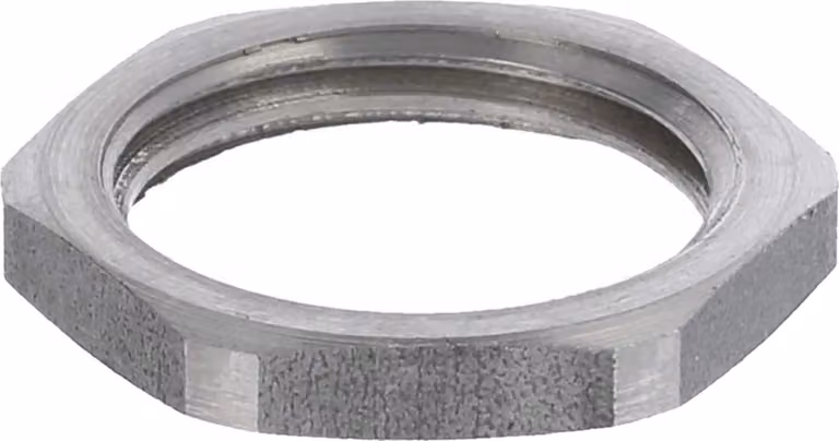 WISKA, controdado in acciaio inossidabile M16x1,5, modello GVA-M16, esagonale, acciaio inossidabile (1.4305), colore argento - 1 pezzo