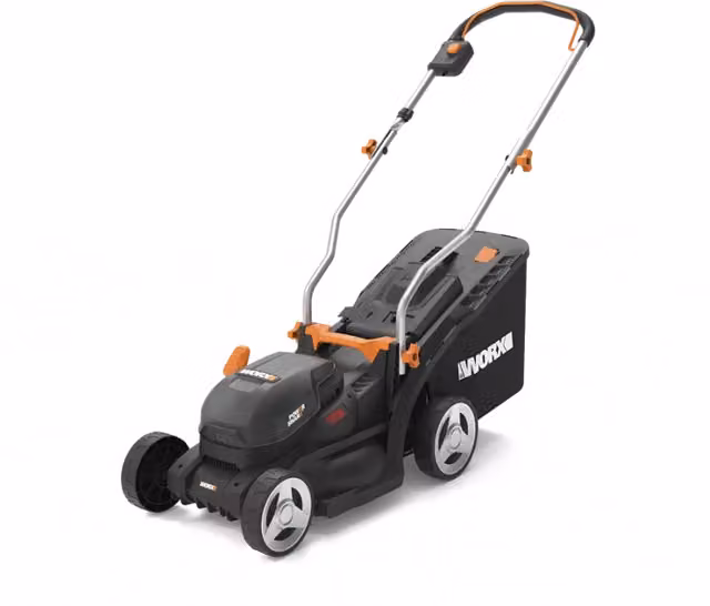 Rasaerba a Batteria 20V WG733E Brushless Taglio 33 cm per Giardini fino a 250 m² con Cesto 35L - Worx