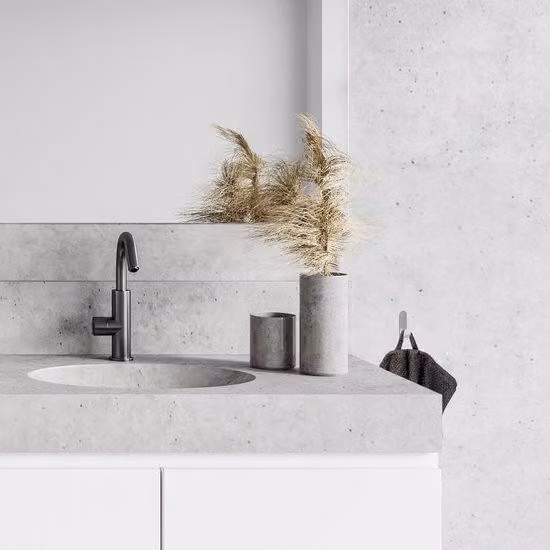 Set Azomor con 6 ganci da parete autoadesivi in acciaio inossidabile per bagno e cucina