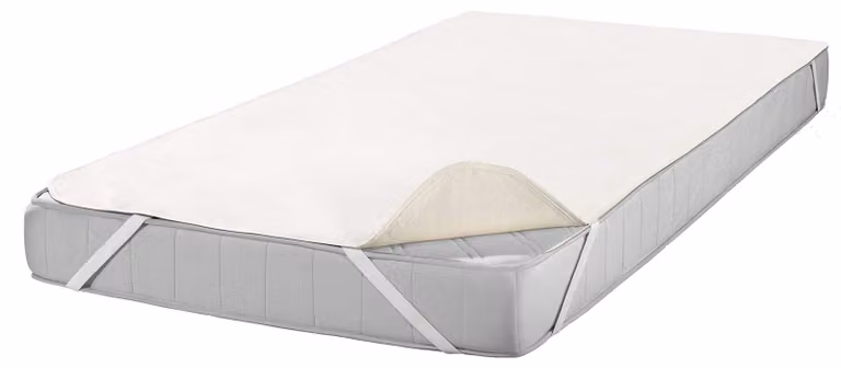 Coprimaterasso 160x200 cm, modello Kalmuck, 100% cotone, idrorepellente