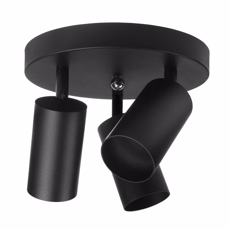Plafoniera regolabile in alluminio 3x LED 7W