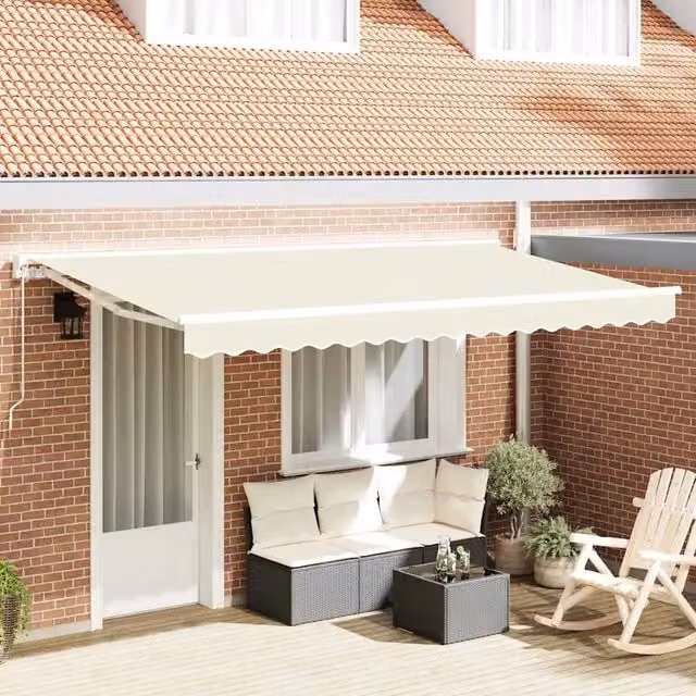 Struttura della tenda-Telaio per tenda da sole Crema 350 x 200 cm