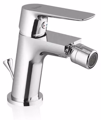 Miscelatore bidet Ravak Classic CL 055.00CR da 123 mm con scarico, cromato