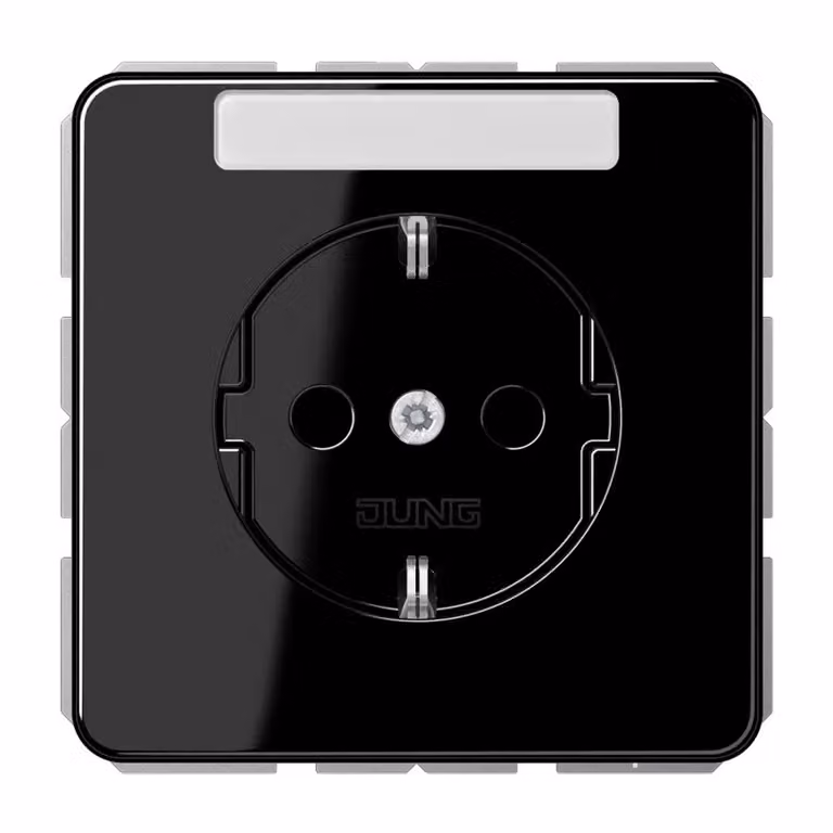 Jung CD1520NASW Presa SCHUKO® 16 A 250 V ~ nera