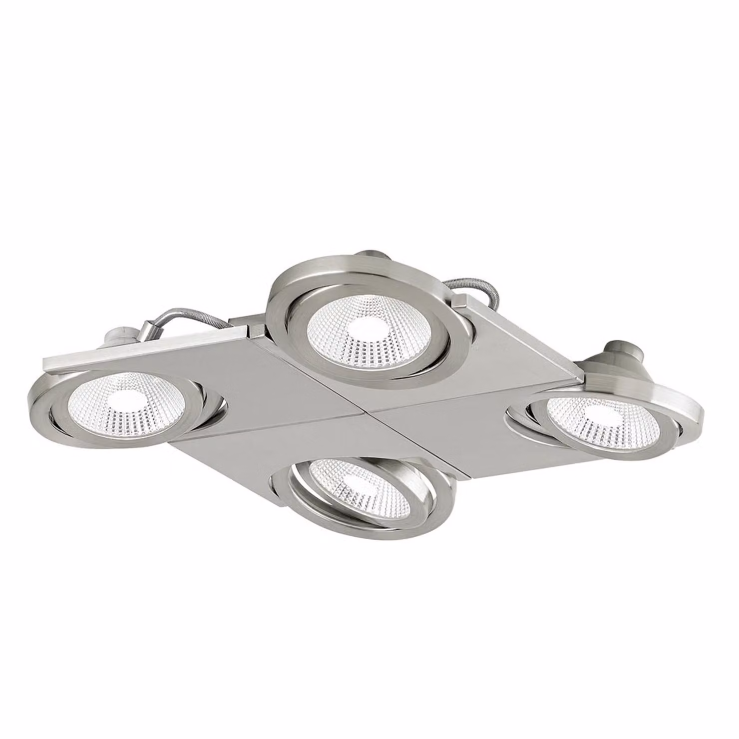 EGLO 39251 BREA Faretto LED chiaro 4x5W 3000K bianco caldo