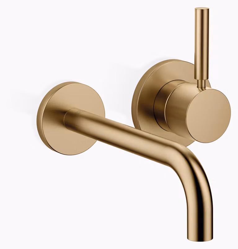 Dornbracht META Mitigeur monocommandé mural pour lavabos sans vidage, saillie 190mm, 36862660-39, 36862660-39