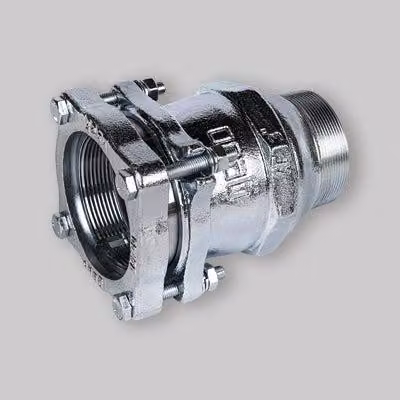 RACCORDO A COMPRESSIONE IN GHISA MASCHIO FLANGIATO 4" x Ø114,3 mm - DN100